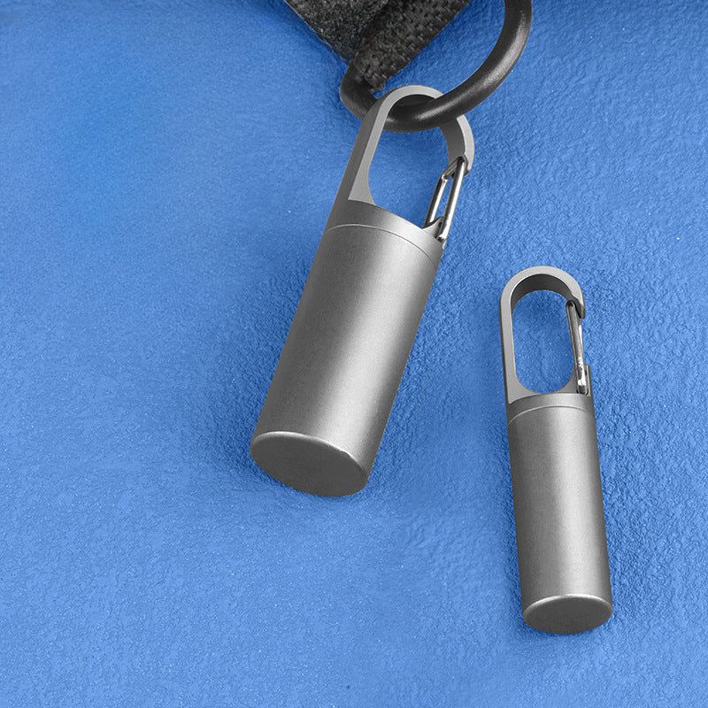 TinyMed Keychain Pill Case