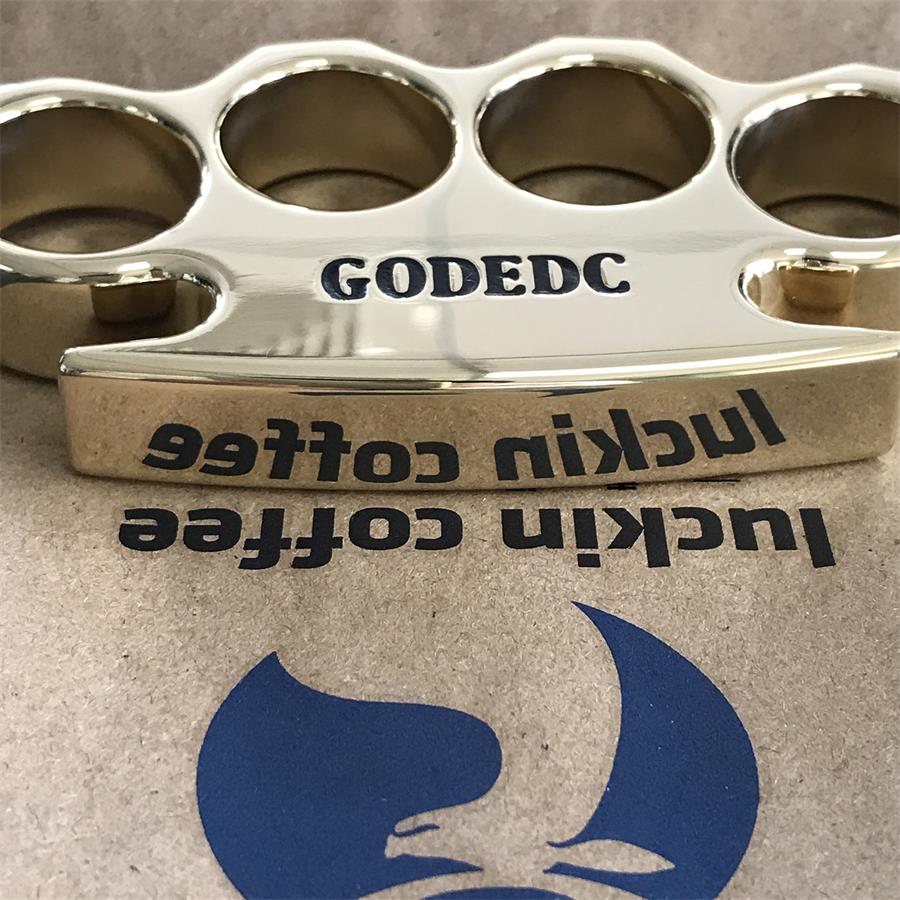 Mirror Sheen GODEDC Brass Knuckle Duster