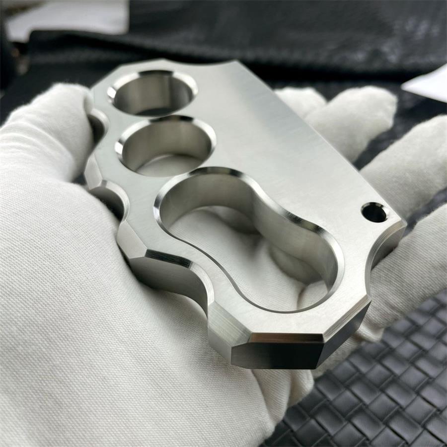 Heavy-Duty Steel Knuckle Duster Survival and EDC Protection Tool
