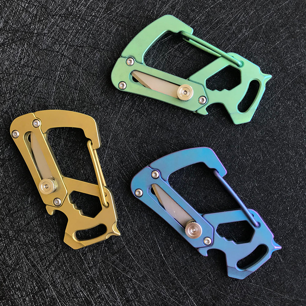 Titanium Key Multi-Tool Fob Knife