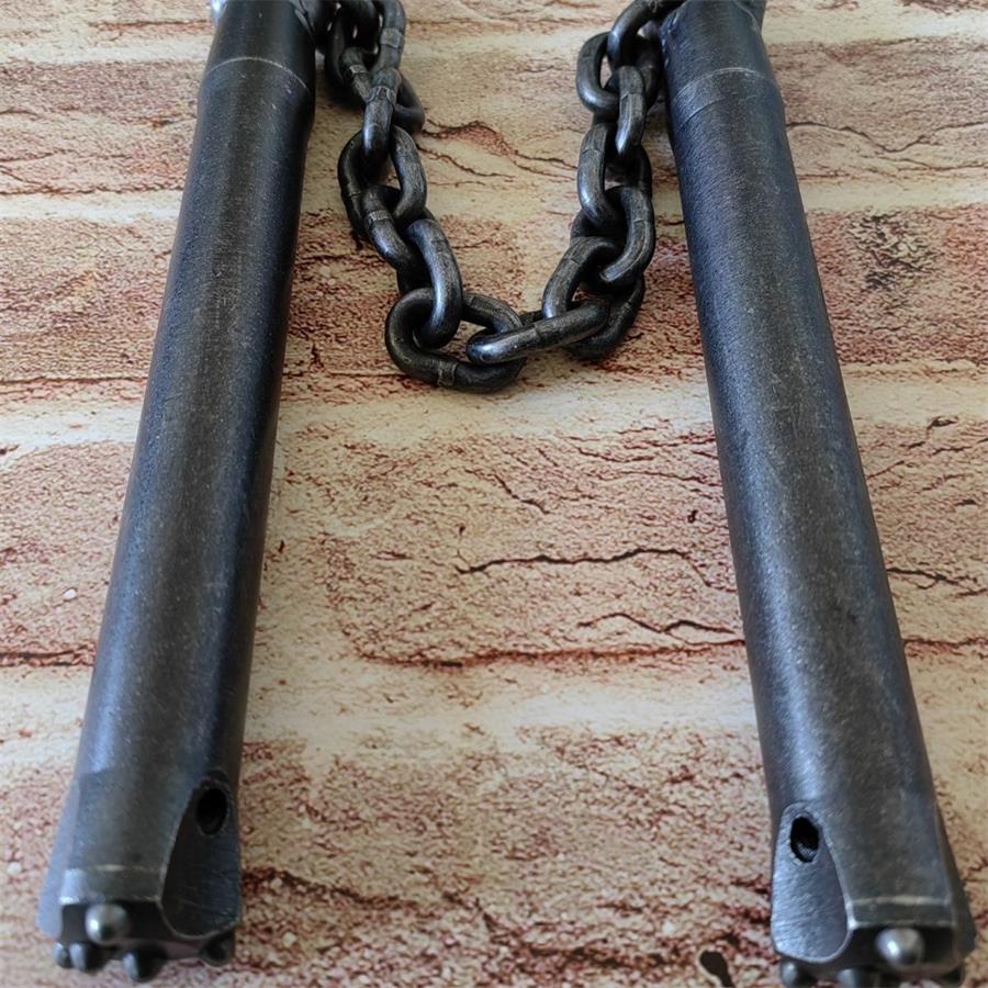 Premium Tungsten Steel Nunchucks with Heavy Handles for Window Breaking