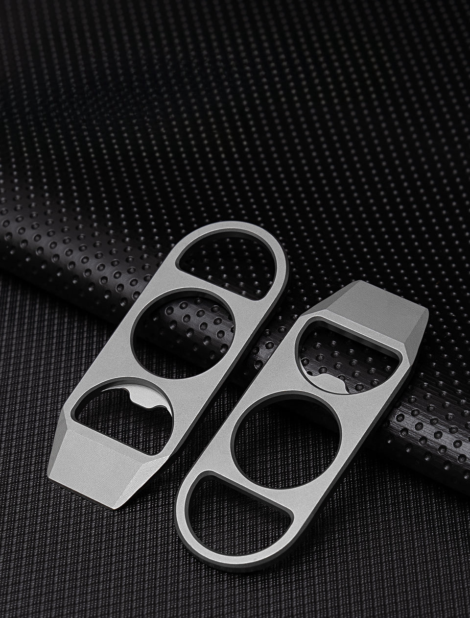 Titanium Mini Multi-Tool Keychain with Pry Bar and Bottle Opener