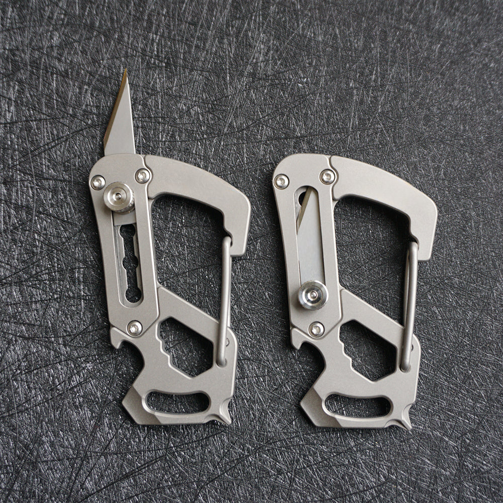 Titanium Key Multi-Tool Fob Knife