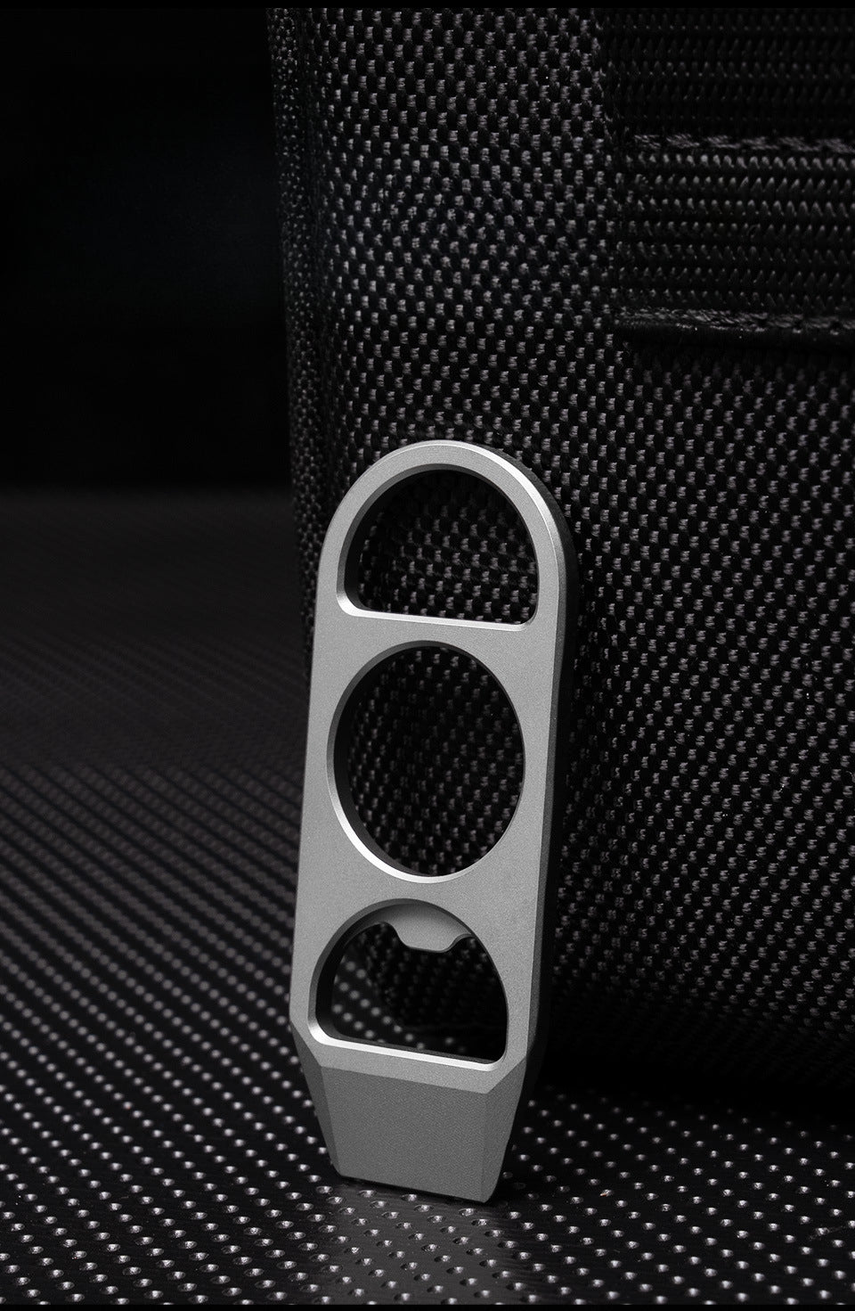 Titanium Mini Multi-Tool Keychain with Pry Bar and Bottle Opener