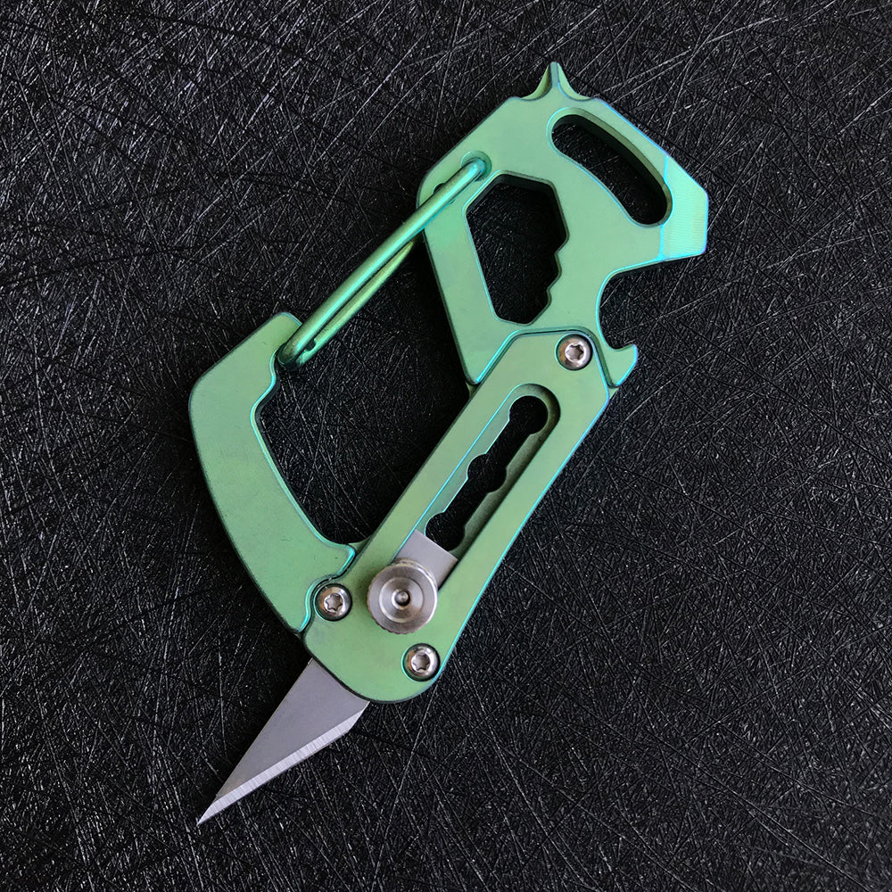 Titanium Key Multi-Tool Fob Knife