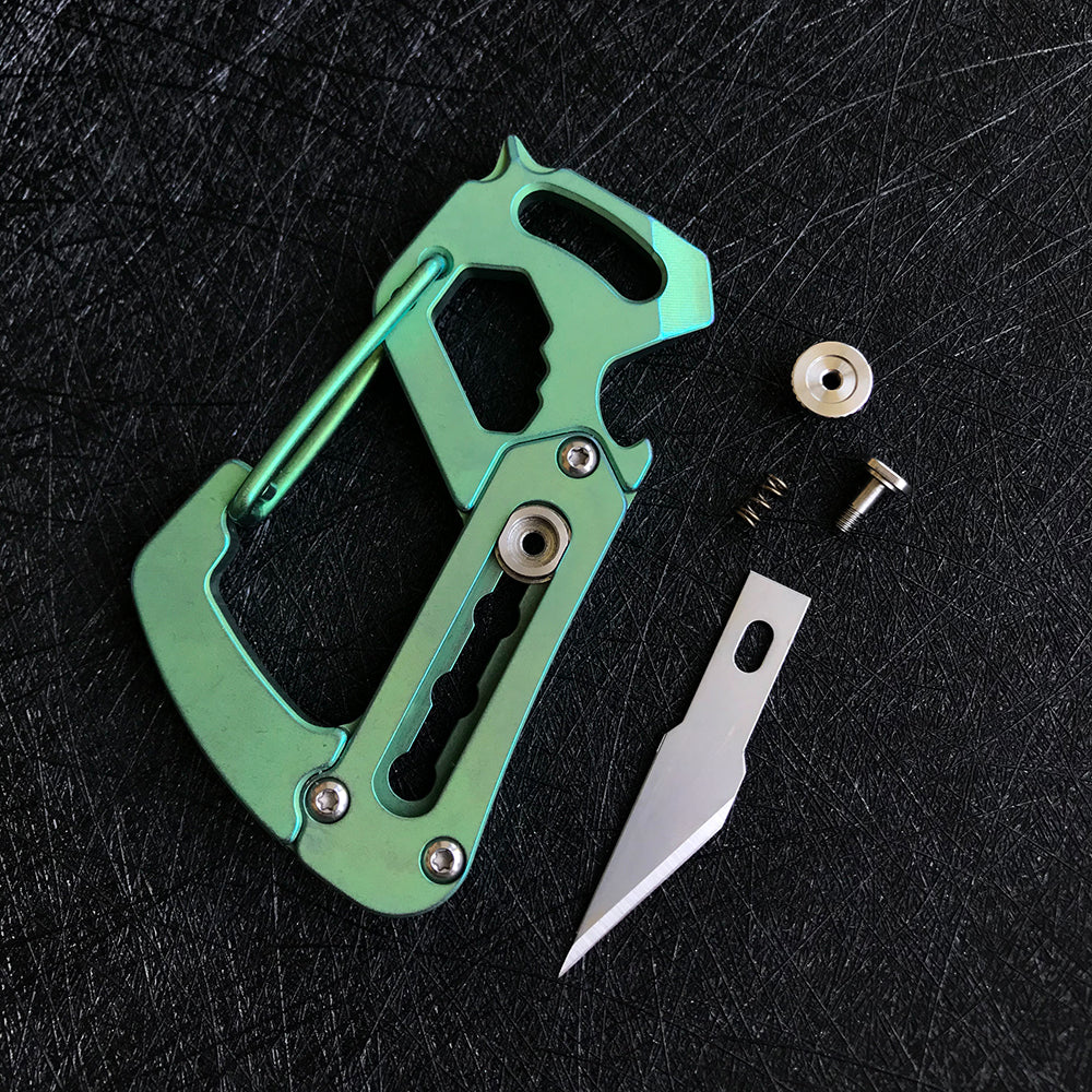 Titanium Key Multi-Tool Fob Knife