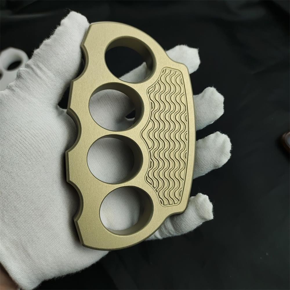 Sturdy Aluminum Knuckle Duster EDC Tool for Personal Protection