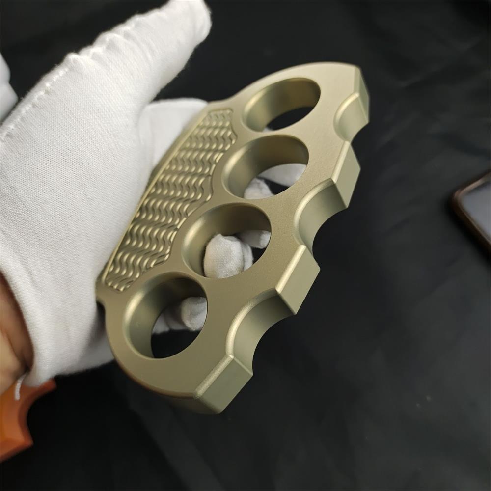 Sturdy Aluminum Knuckle Duster EDC Tool for Personal Protection