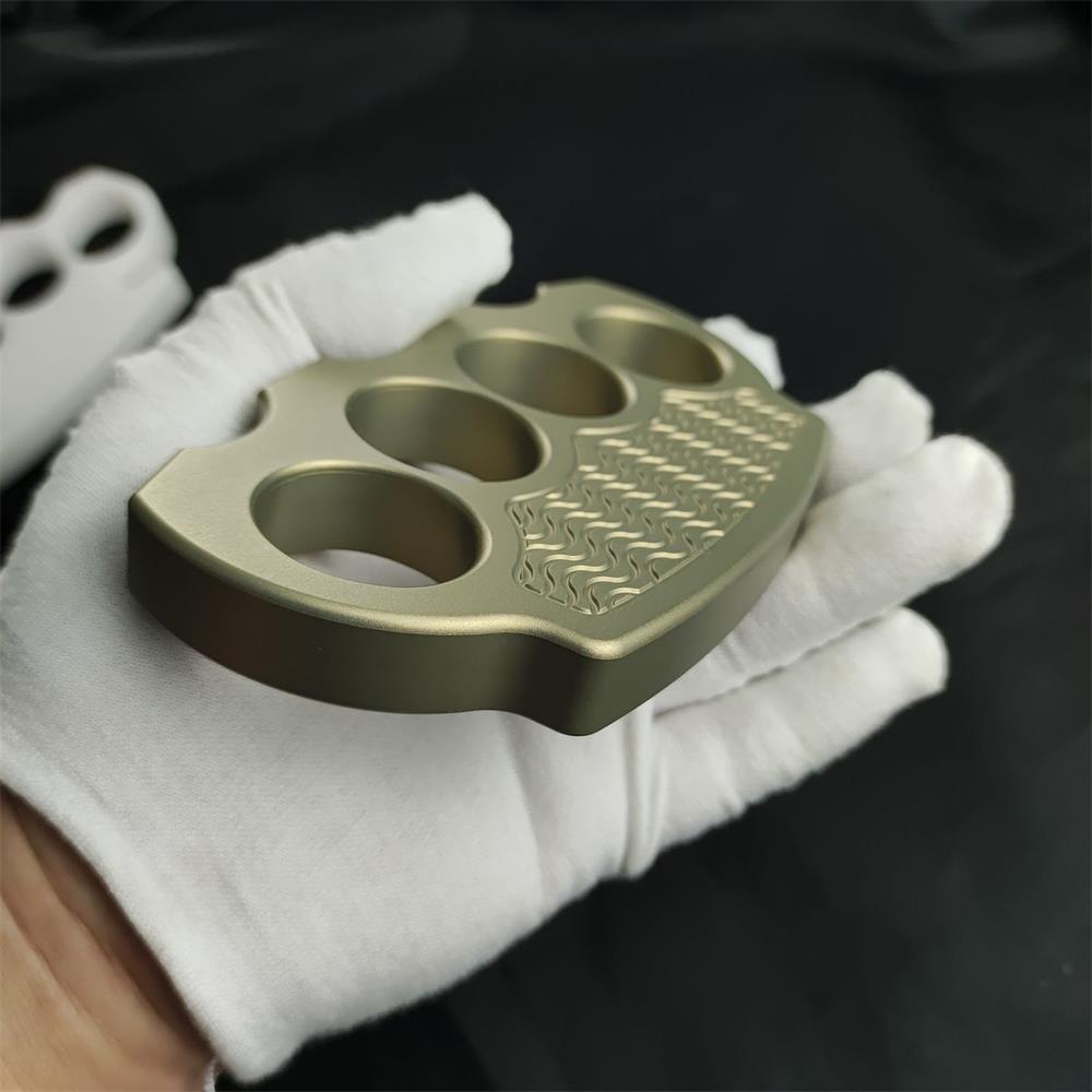 Sturdy Aluminum Knuckle Duster EDC Tool for Personal Protection