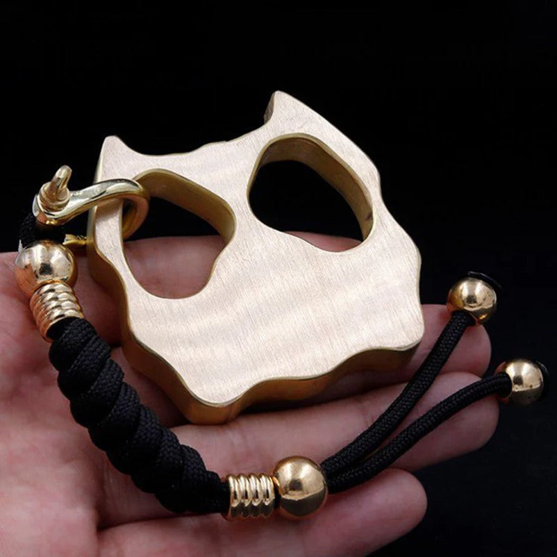 Brass Knuckle Guard Pet-Shaped Self-Defense Tool