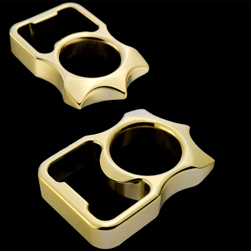 Classic Brass Knuckle Duster Safety Gear
