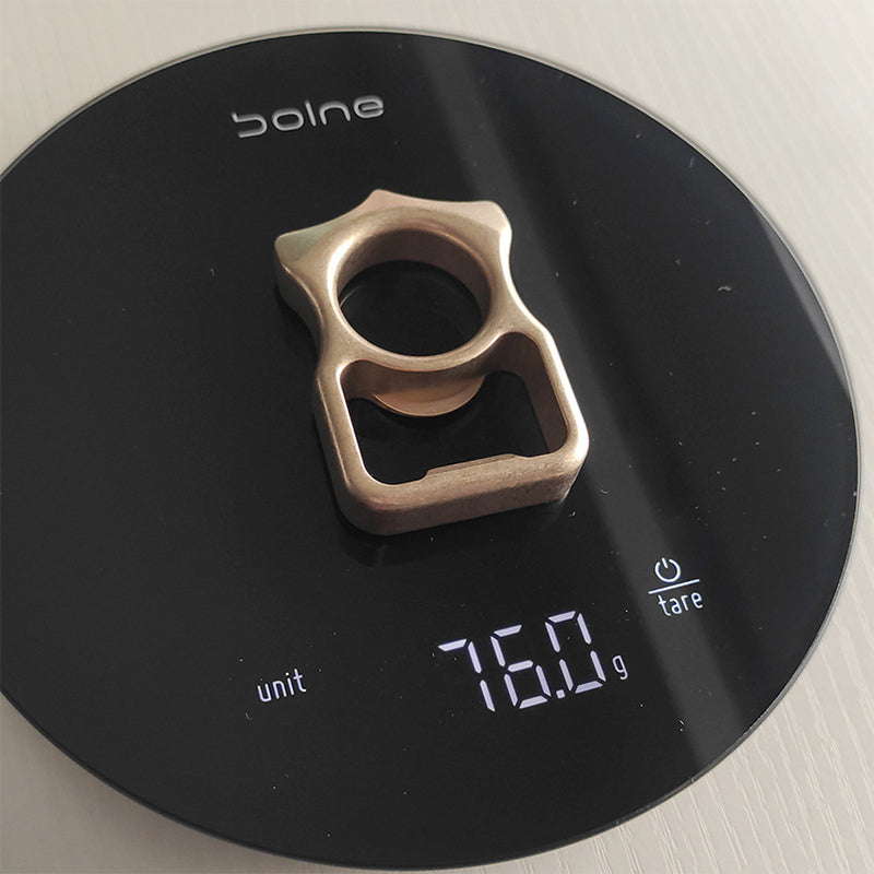 Classic Brass Knuckle Duster Safety Gear