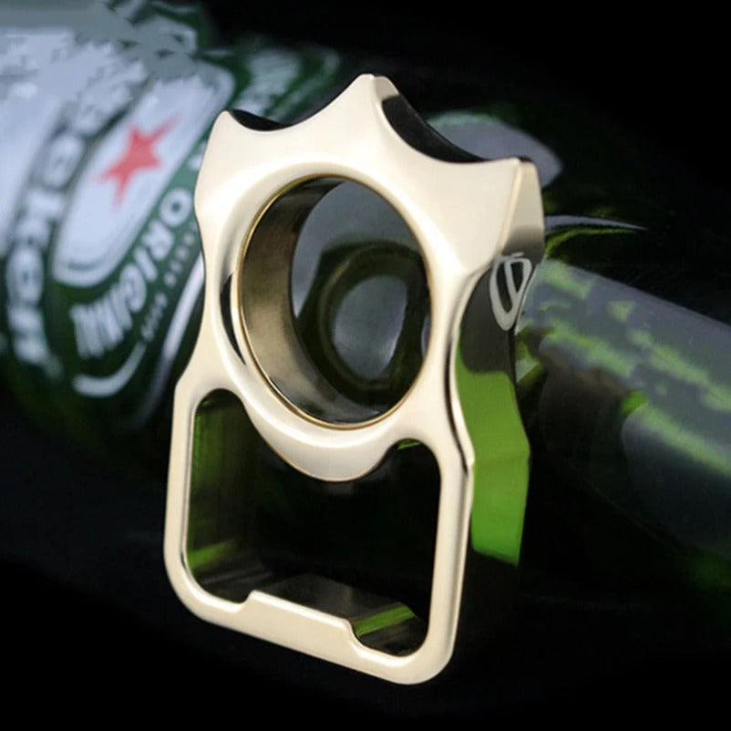 Classic Brass Knuckle Duster Safety Gear