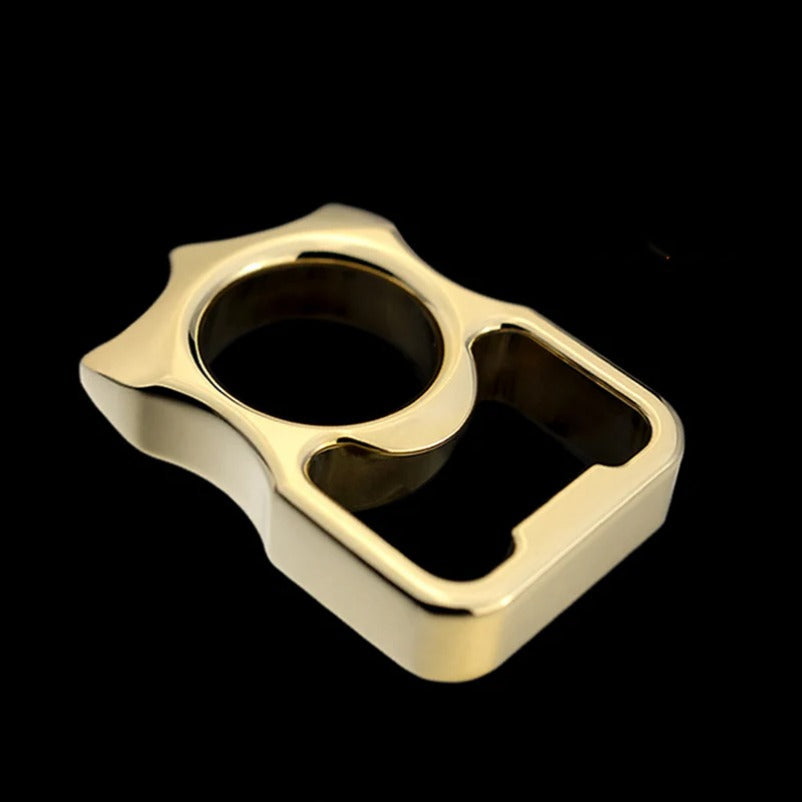 Classic Brass Knuckle Duster Safety Gear