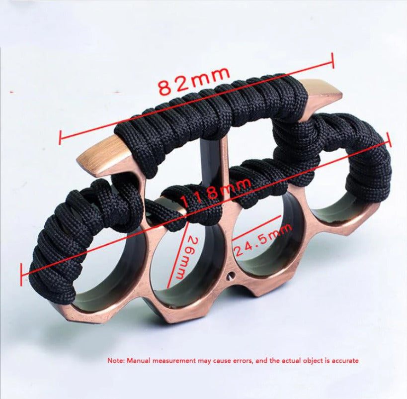 Color Guard Window Breaking Metal Brass Knuckle Duster