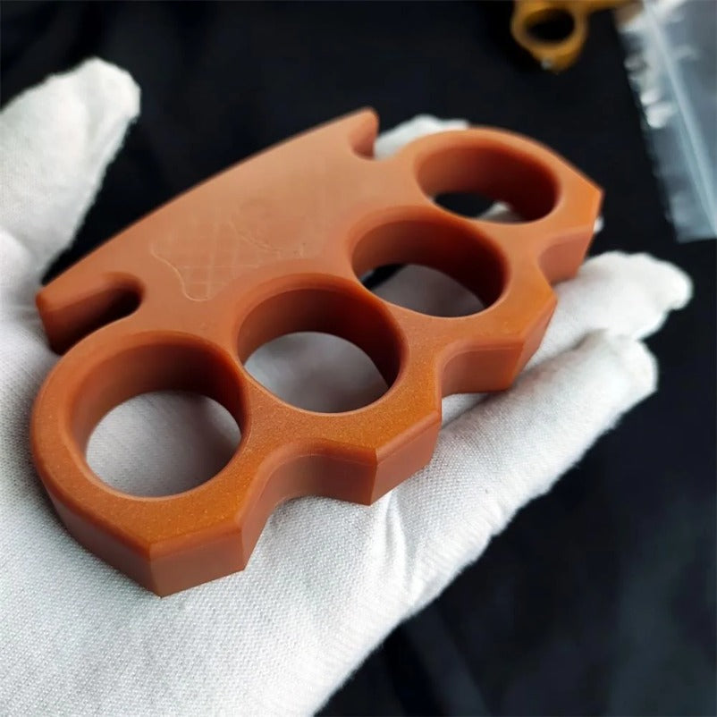 Lightweight Non-Metallic Knuckle Duster Tool for Personal Protection