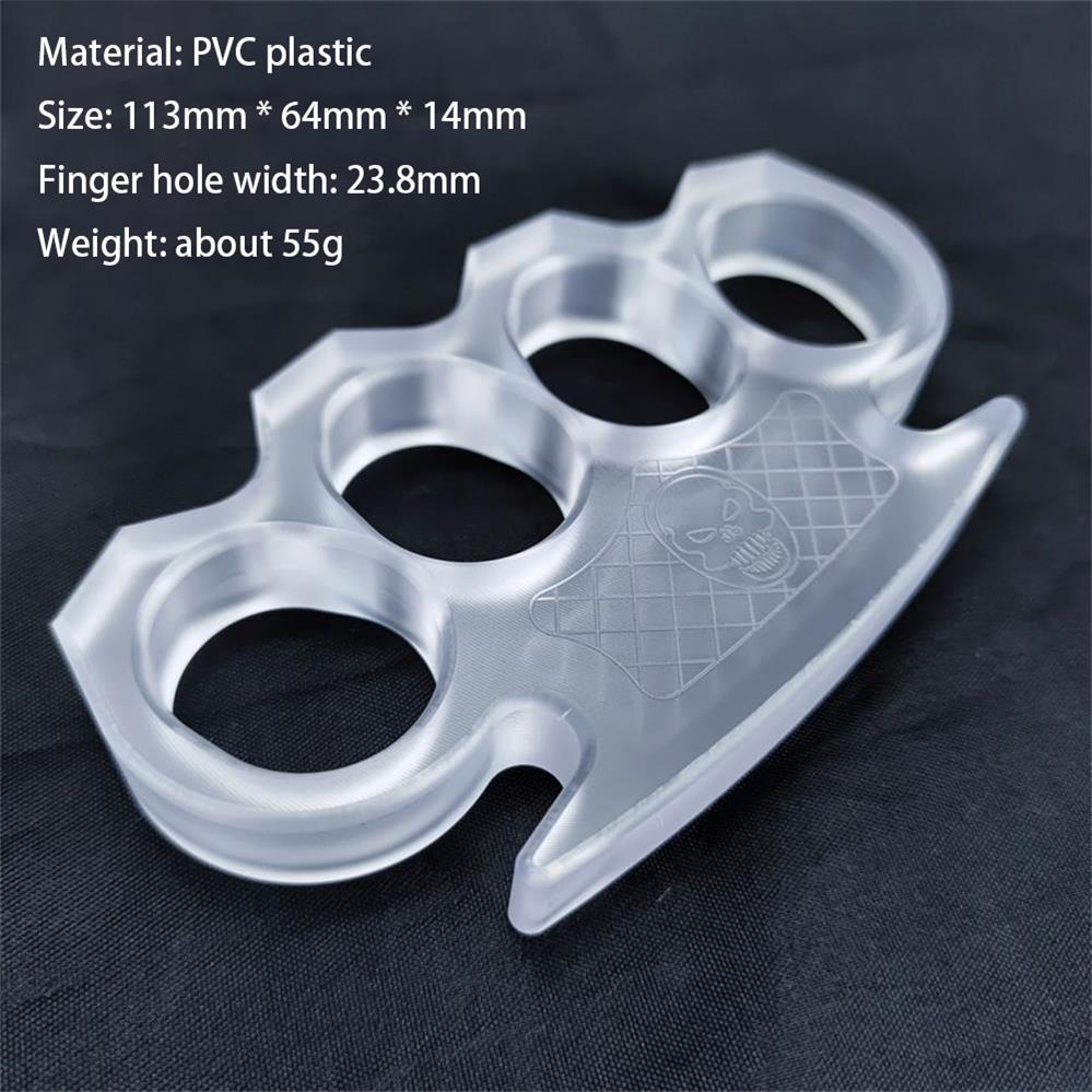 Lightweight Non-Metallic Knuckle Duster Tool for Personal Protection
