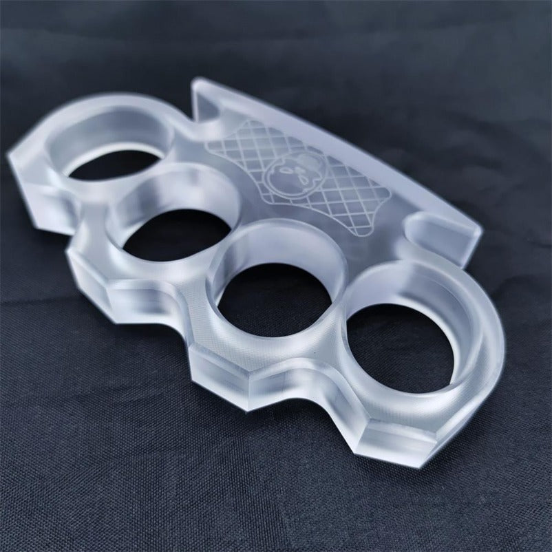 Lightweight Non-Metallic Knuckle Duster Tool for Personal Protection
