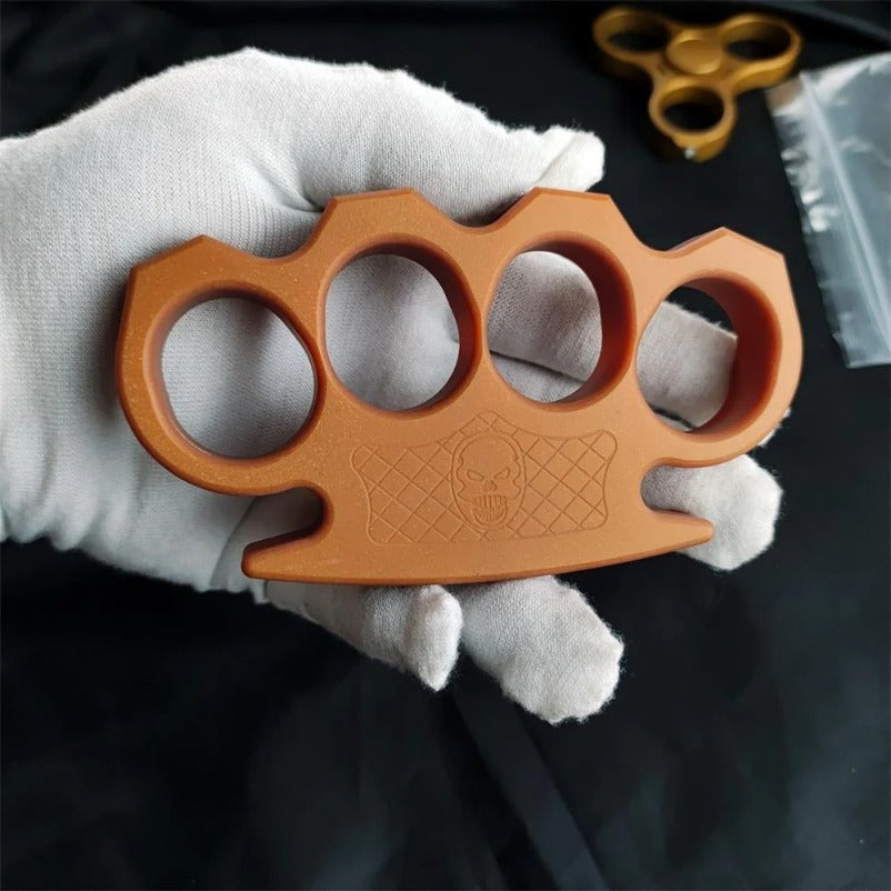 Lightweight Non-Metallic Knuckle Duster Tool for Personal Protection