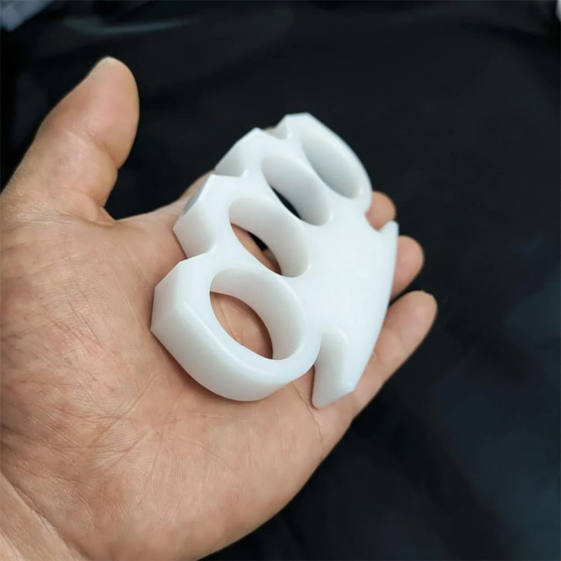 Lightweight Non-Metallic Knuckle Duster Tool for Personal Protection