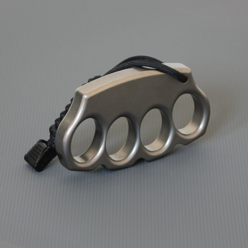 Timeless Titanium Knuckle Duster with a Classic Design