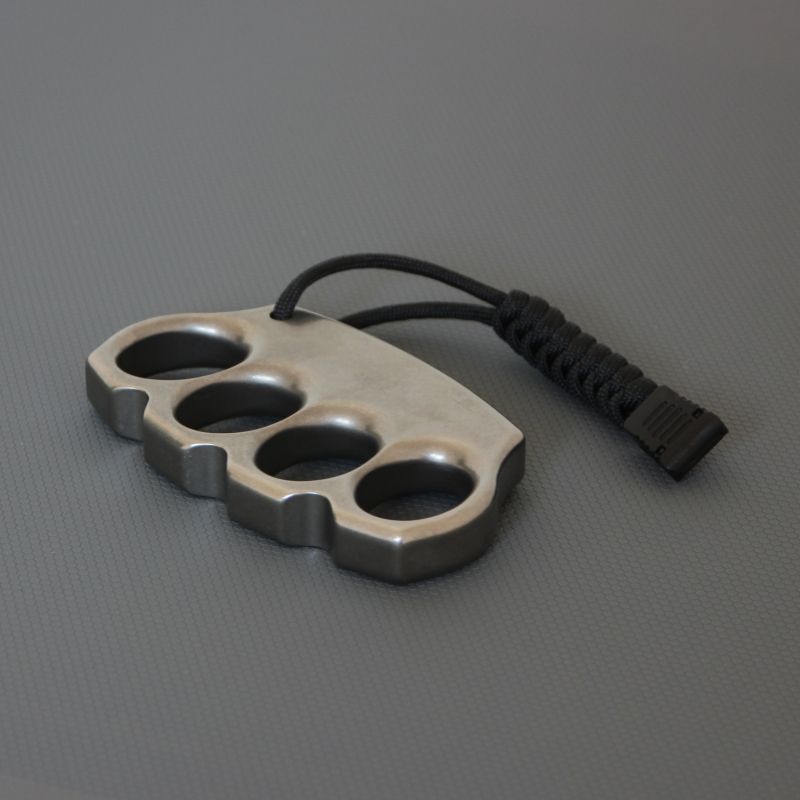 Timeless Titanium Knuckle Duster with a Classic Design