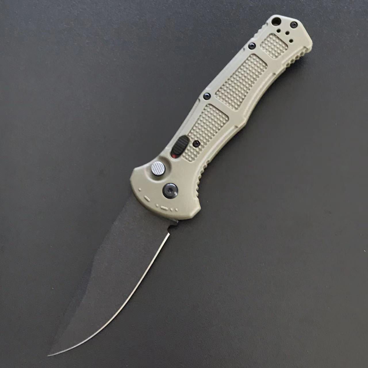 D2 Blade Nylon Fiber Handle Pocket Folding Knife for Outdoor Hunting