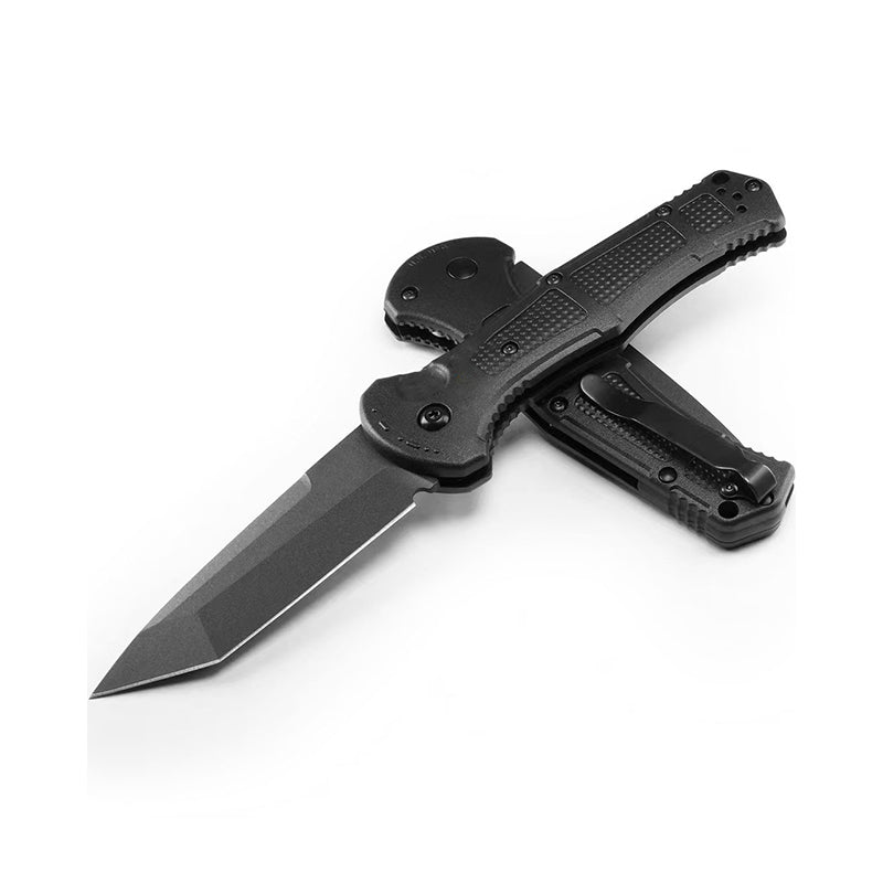 D2 Blade Nylon Fiber Handle Pocket Folding Knife for Outdoor Hunting