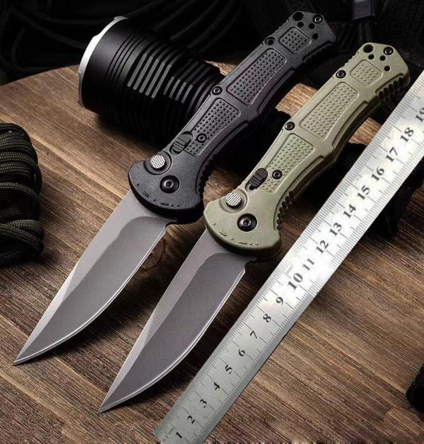 D2 Blade Nylon Fiber Handle Pocket Folding Knife for Outdoor Hunting
