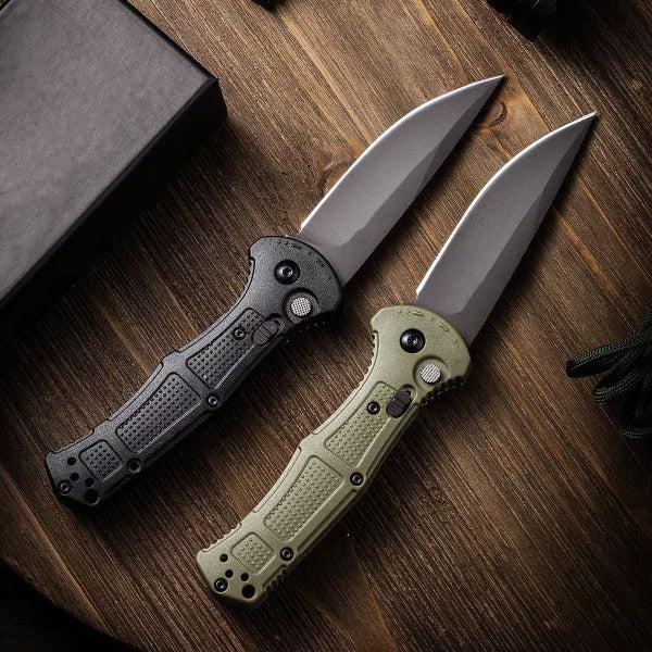 D2 Blade Nylon Fiber Handle Pocket Folding Knife for Outdoor Hunting