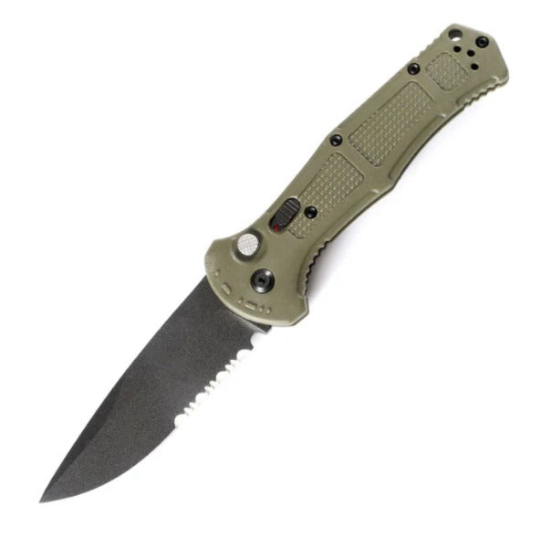 D2 Blade Nylon Fiber Handle Pocket Folding Knife for Outdoor Hunting