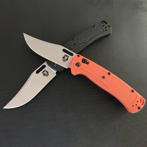 Liome Tactical Nylon Grip Folding Knife for Outdoor Survival
