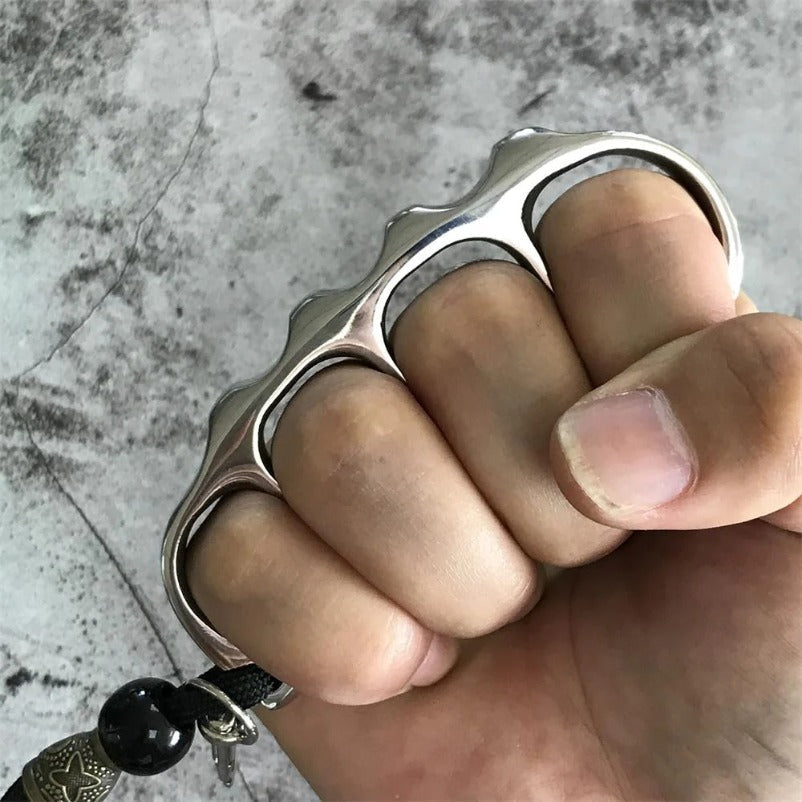 Mid-Size Pea Knuckle Guard Self-Defense Tool