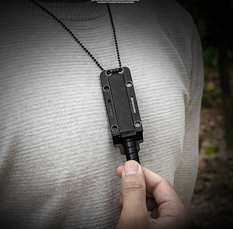 Necklace Small Blade Multi-tool Defense Tool
