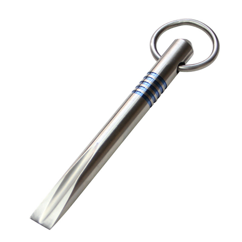TC4 Titanium X-G Spike Pry Bar EDC Survival Tool