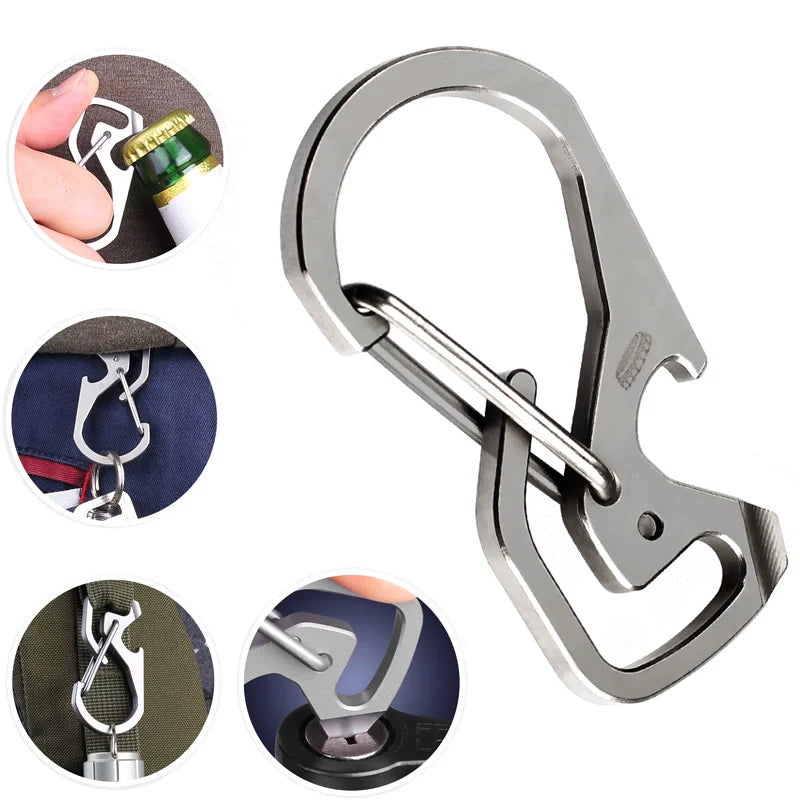 Titanium Key Multi-Tool Fob Knife