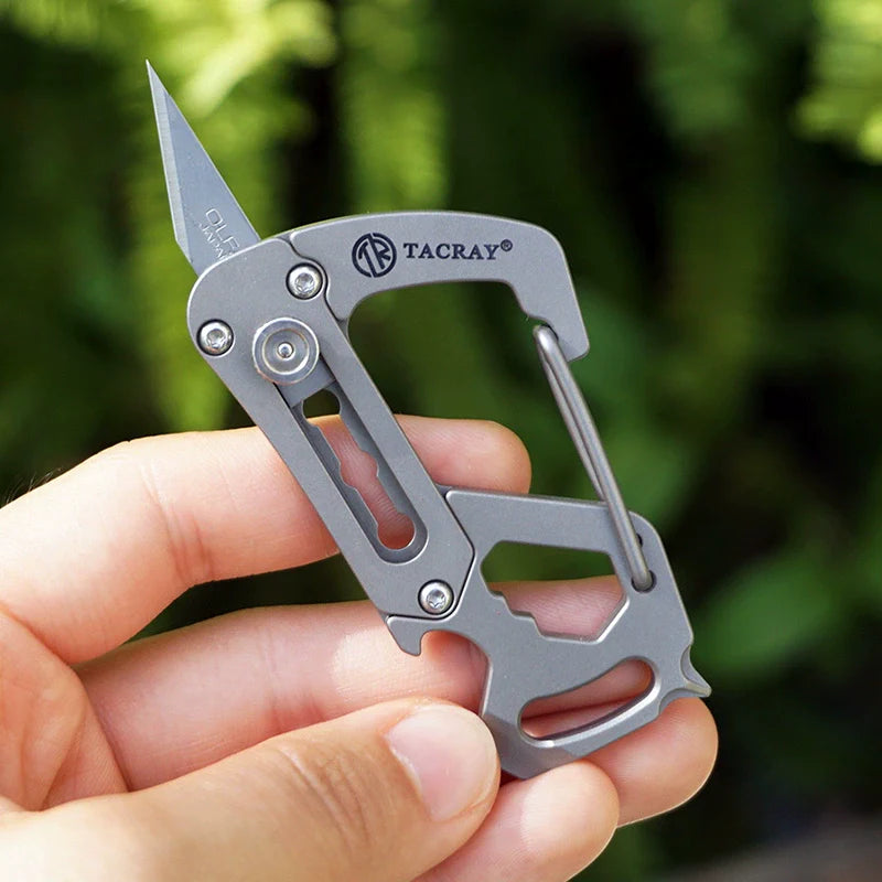 Titanium Key Multi-Tool Fob Knife