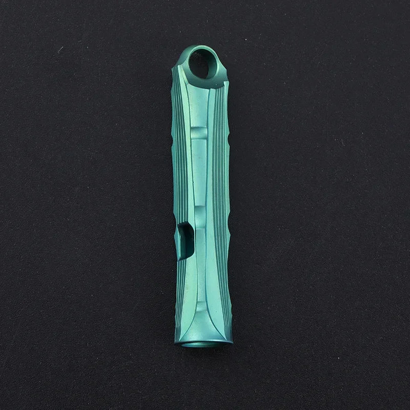 Portable Titanium Survival Whistle High Decibel Outdoor Tag