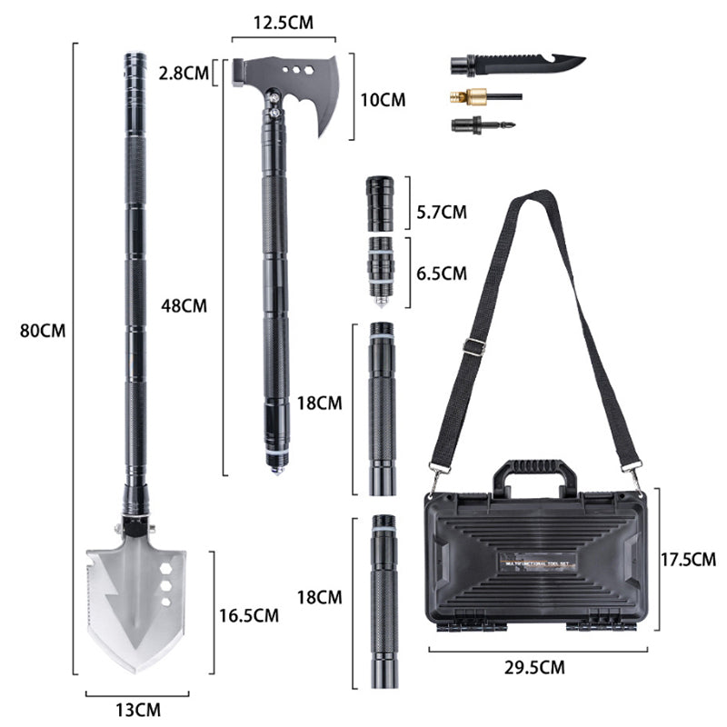 Soldier Shovel Multifunctional Survival Tool for Outdoor Adventures