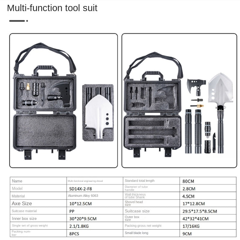 Soldier Shovel Multifunctional Survival Tool for Outdoor Adventures