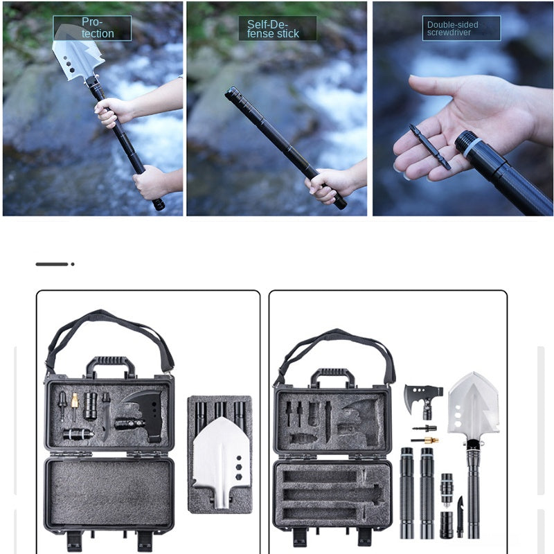 Soldier Shovel Multifunctional Survival Tool for Outdoor Adventures