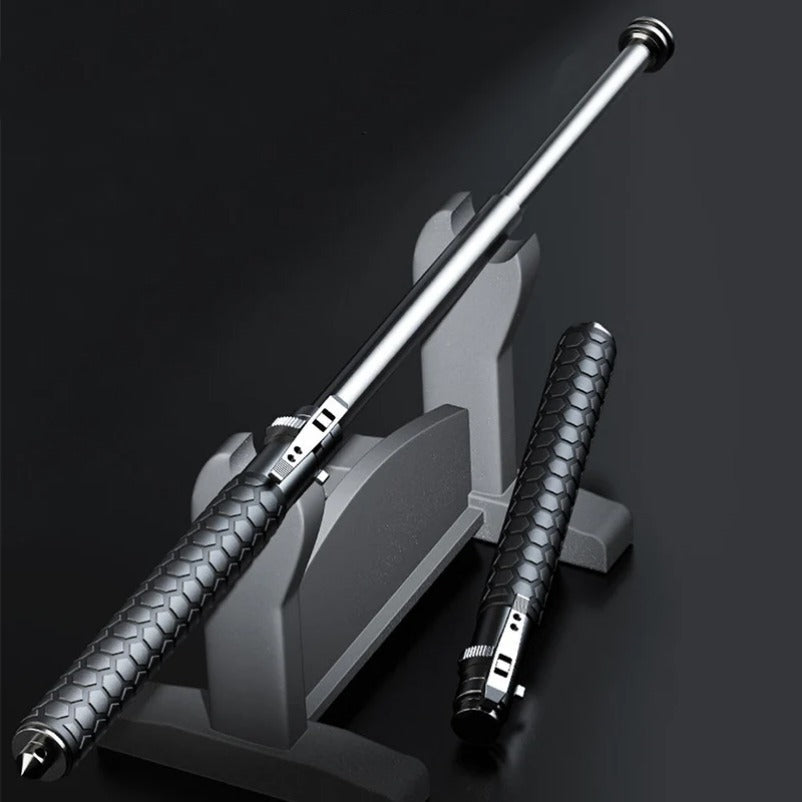Spring Action Defender Baton for Security and Self-defense