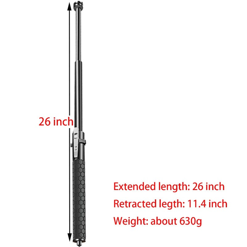 Spring Action Defender Baton for Security and Self-defense