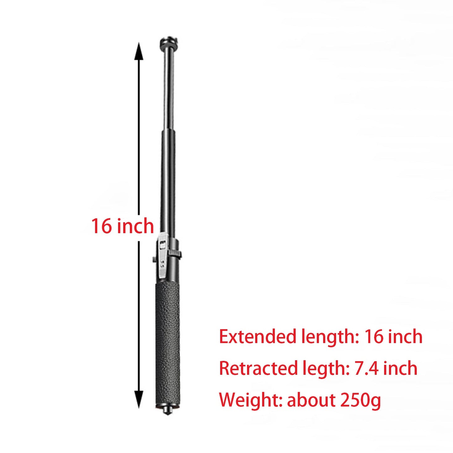 Spring Action Defender Baton for Security and Self-defense