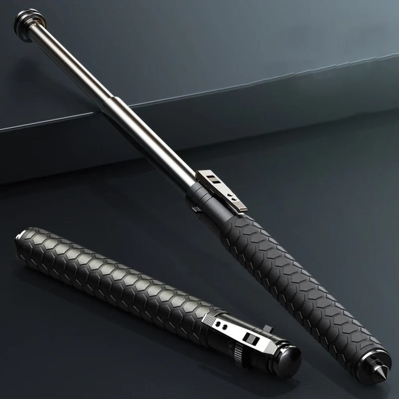 Spring Action Defender Baton for Security and Self-defense