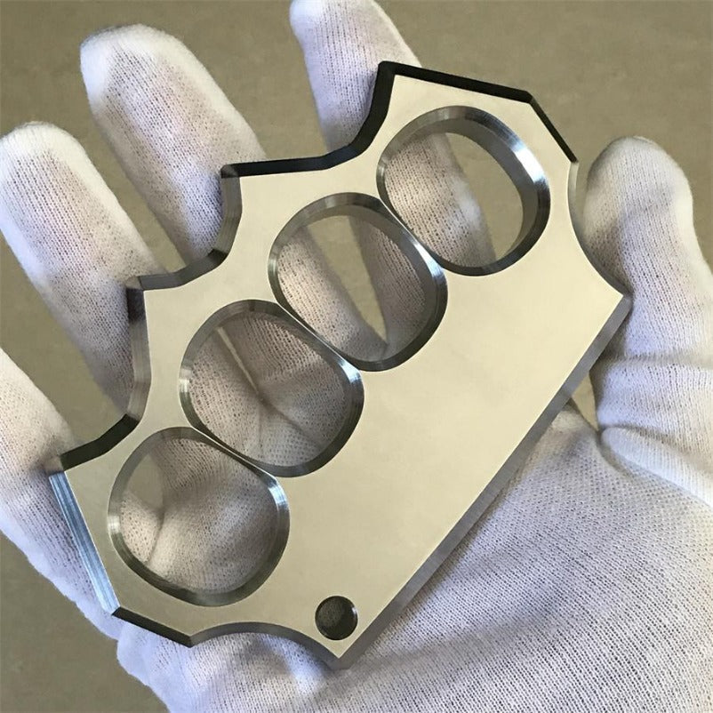 Durable Stainless Steel Knuckle Duster Martial Arts Trainer