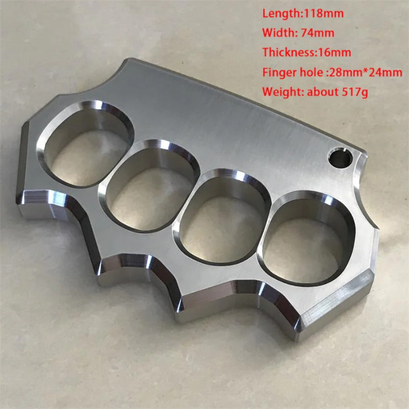 Durable Stainless Steel Knuckle Duster Martial Arts Trainer