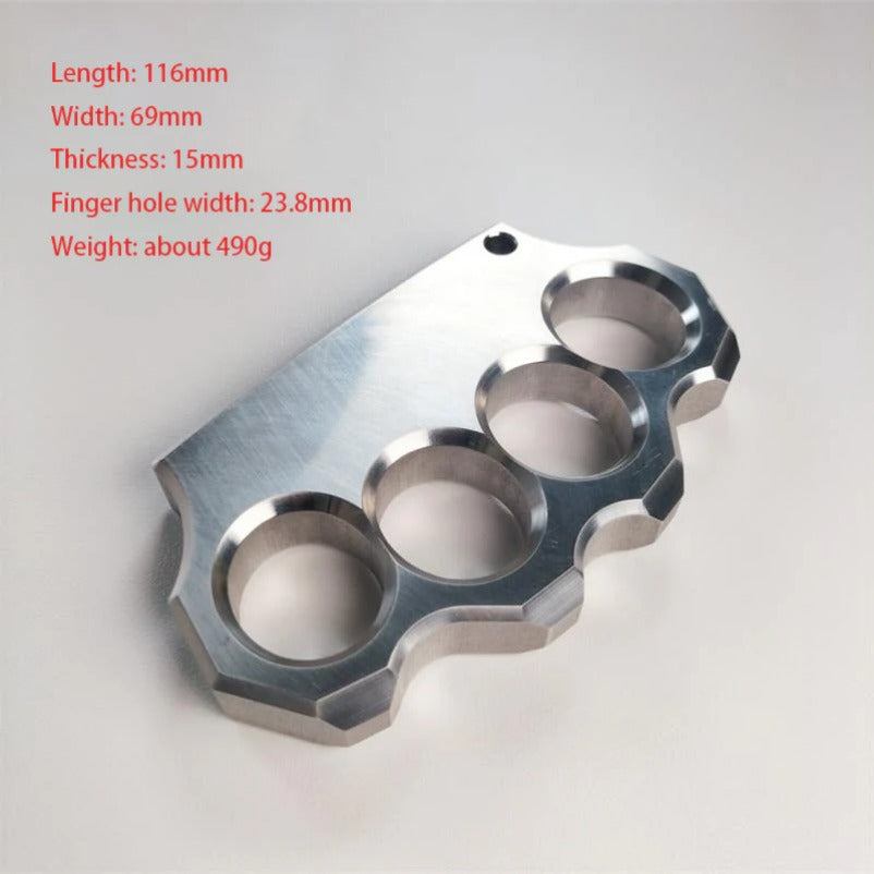 Durable Stainless Steel Knuckle Duster Martial Arts Trainer