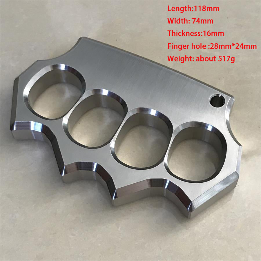Durable Stainless Steel Knuckle Duster Martial Arts Trainer