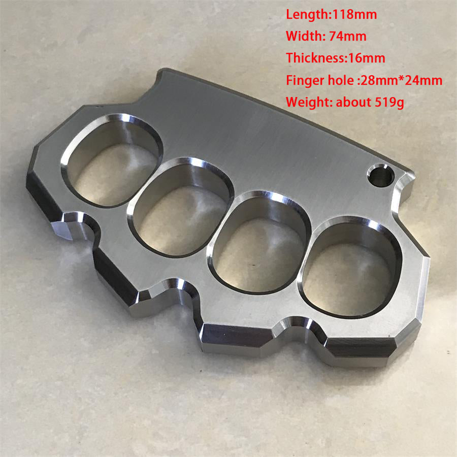 Durable Stainless Steel Knuckle Duster Martial Arts Trainer